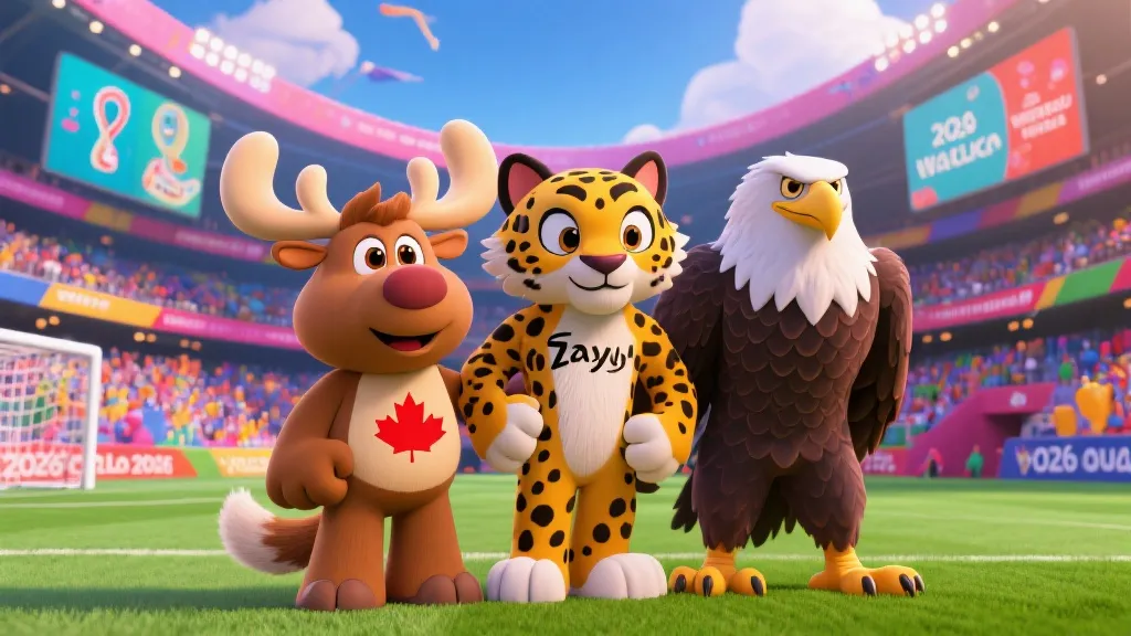 揭秘2026世界杯吉祥物：Maple、Zayu与Clutch背后的文化密码与狂欢寓意